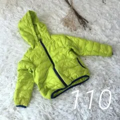 キッズダウンコート フェザー 男の子 110 上着羽織 冬 フード お洒落