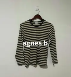 agnes b. アニエスベー ボーダー ロングスリーブ Tシャツ　日本製