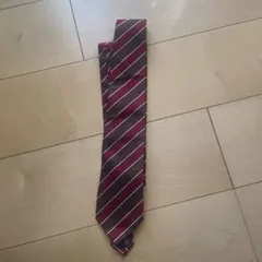 Cricket 1960 赤茶ストライプネクタイ