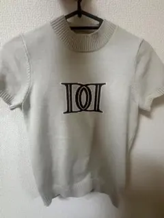 Darich DDロゴベーシックニットトップス ベージュのサムネイル