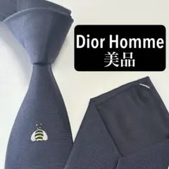 ✨美品✨Christian Dior ディオール　ネクタイ　Bee ナロータイ 希少 極美品 DIOR ディオール ネクタイ ゴールドビー 蜂 ロゴ