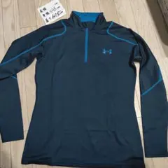 アンダーアーマー コールドギア フィッティド ハーフジップ 裏起毛