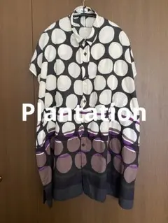 Plantation のノースリーブブラウス チュニック丈のサムネイル