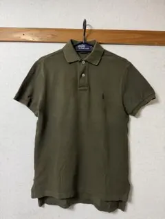 Polo by Ralph Lauren CUSTOMFITポロシャツ カーキS