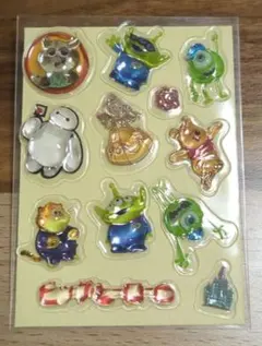 57　ディズニー　ぷくぷくシール　正規品　シール　おすそわけ