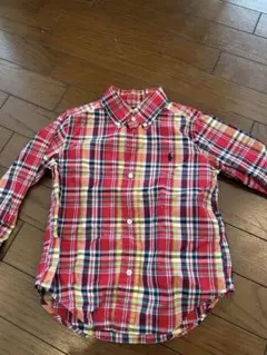 最終お値下げRalph Lauren チェック柄シャツ 3T