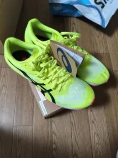 未使用 アシックス ウインドスプリント3 25.0㎝ イエロー系 - メルカリ