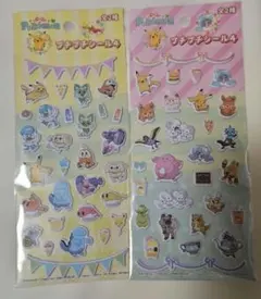 セリア　ポケモン シールセット 2枚