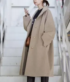 JOURNAL STANDARD スーパー140スタンドロングコート　サンプル品