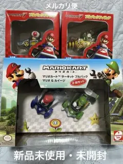マリオカート　サーキットプルバック・マリオカート7 プルバックフィギュア