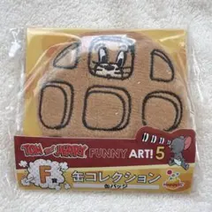 ジェリー　刺繍缶バッジ　ワッフル　トムとジェリー