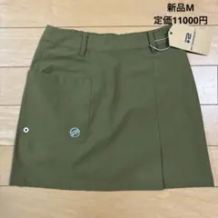 新品　ロサーセン　スカート　ゴルフ　M グリーン　カーキ