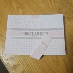 CHRISTIAN DIOR ギフトバッグ ピンク 花柄