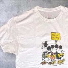 Disney？ Mouse Tシャツ ホワイト y2k US古着 Hanes