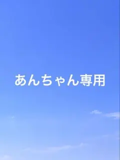 あんちゃん専用