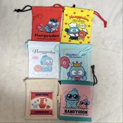 サンリオ ハンギョドン 40周年 セリア ミニ巾着 まとめ売り コンプリート