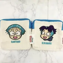 忍たま スクエアポーチ 乱太郎 きり丸