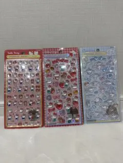 【正規品】サンリオボンボンドロップシールシナモン♡ハローキティ3点セット