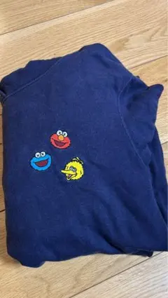 UNIQLO KAWS SESAME STREET トレーナー L ネイビー