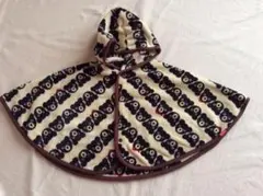 (お値下げ)美品　ミキハウス ケープ ポンチョ