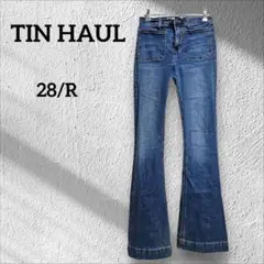 TIN HAUL ブーツカットデニム 28/R レディース フレアデニム