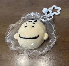 ピーナッツ チャーリー・ブラウン スクイーズ キーホルダー