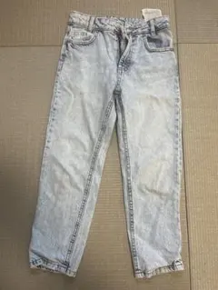 ZARAライトブルー ストレートパンツ 100cm~