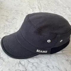 BEAMS ワークキャップ ネイビーのサムネイル