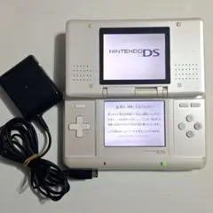 Nintendo DS ピュアホワイト 純正ACアダプタ付