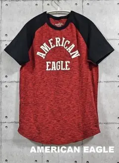 アメリカンイーグル アウトフィッターズ ラグラン ロゴTシャツ XS