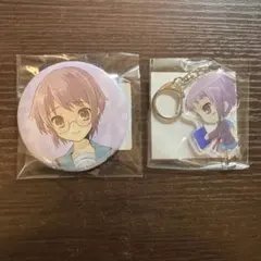 長門有希 缶バッジ 涼宮ハルヒの憂鬱 長門有希 ブラインド ランダム 缶バッジ 2種 - メルカリ