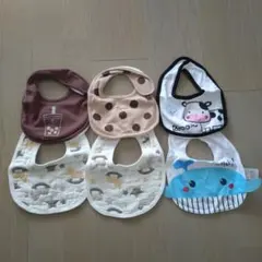 スタイ・よだれかけセット 6枚