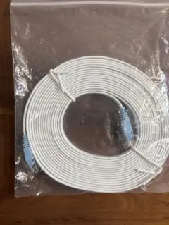 ホワイト LANケーブル