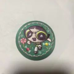 パワーパフガールズ 刺繍缶バッジ バターカップ