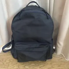 大峽製鞄 リュック デイパック 黒 ナイロン レザー A4サイズ OHBA 