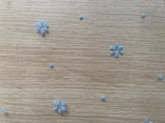 生地・チュール・水色