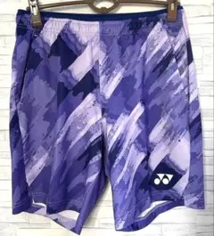 YONEX バドミントンハーフパンツ 15176CR メンズ M 中国代表モデル