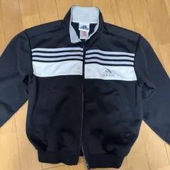 adidas ストライプ ジップアップジャケット 150
