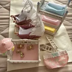 シルバニアファミリー ベビーベッドセット