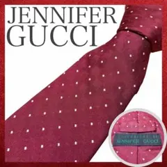 【限定1点】正規品 ジェニファーグッチ 美品 高級 ネクタイ プレゼント 希少