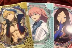 FGO×ココス 第2弾 クリアファイル ギルガメッシュ&ロマニ&ダヴィンチ