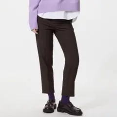 UNIQLO ユニクロ/スマートアンクルパンツ(ブラウン)