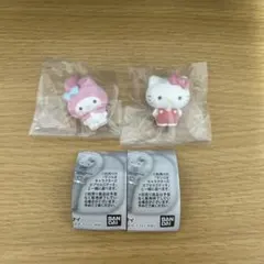 ☆匿名配送☆2種 サンリオ ふわふわフロッキードール ハローキティ マイメロディ