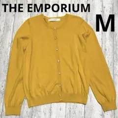 THE EMPORIUM ジップアップ カーディガン イエロー Mサイズ◎のサムネイル