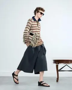 26SS sacai / Suiting Pant ブラック サイズ2のサムネイル