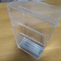 無印良品　アクリル製 3段収納ボックス
