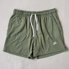 NIKE ナイキ L ハーフパンツ 緑グリーン クラブメッシュフローショート