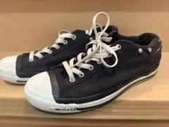 DIESEL ブラックキャンバススニーカー