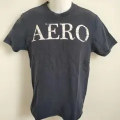 エアロポステール Tシャツ ネイビー ロゴプリント XSのサムネイル