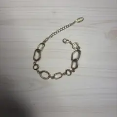 SMELLY ゴールドカラー チェーンブレスレット